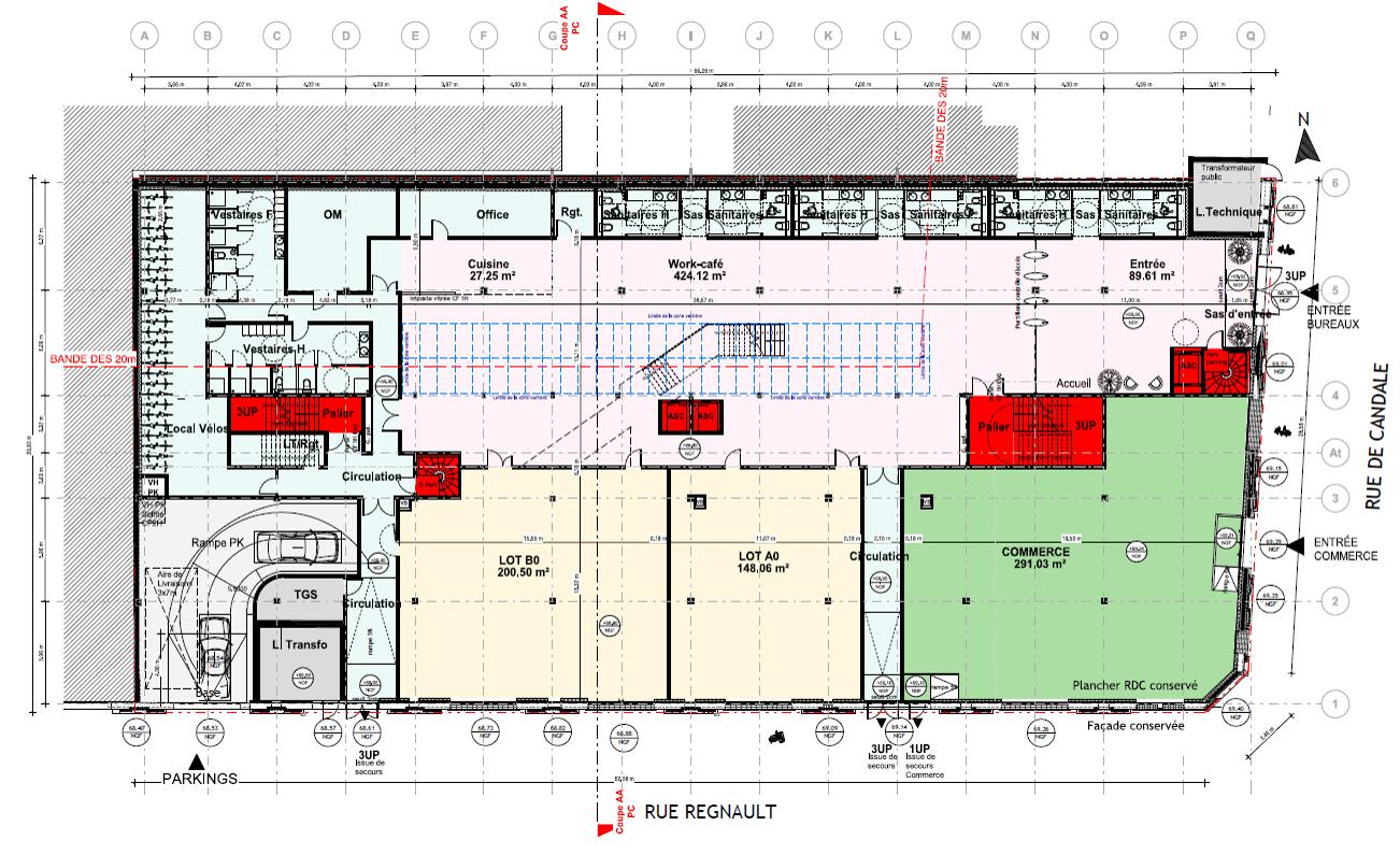 Bureau Pantin 5088m² Location bureau Pantin Seine-Saint-Denis OLBUR2106974 23